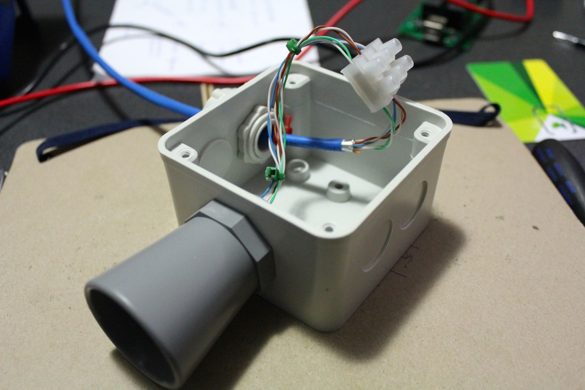 Prototype sensor unit bench testing